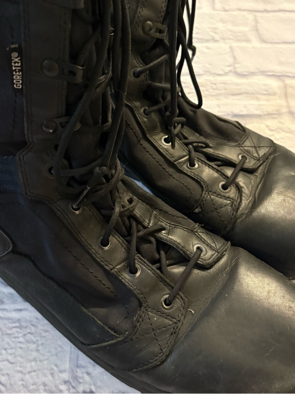 Danner “Tachyon GTX” black polished toe 8” boots (US 13 mens) - Picture 4 of 7